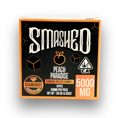 Smashed Liquid Diamond Infused Gummies 5,000mg