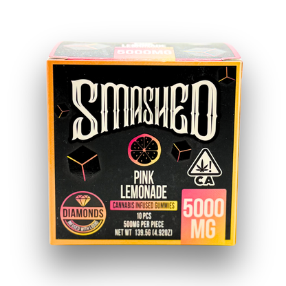 Smashed Liquid Diamond Infused Gummies 5,000mg