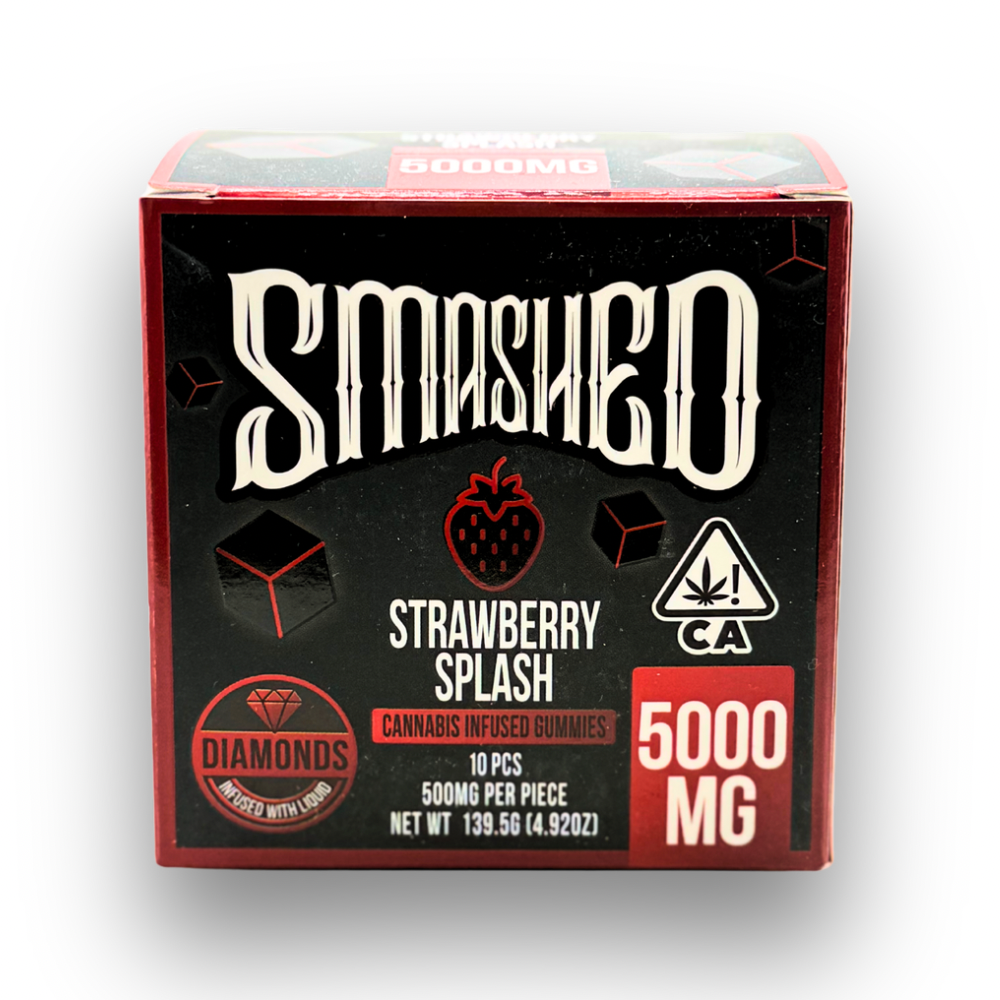 Smashed Liquid Diamond Infused Gummies 5,000mg