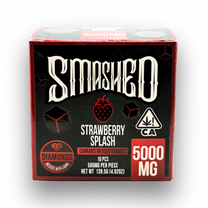 Smashed Liquid Diamond Infused Gummies 5,000mg