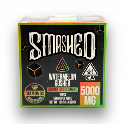 Smashed Liquid Diamond Infused Gummies 5,000mg