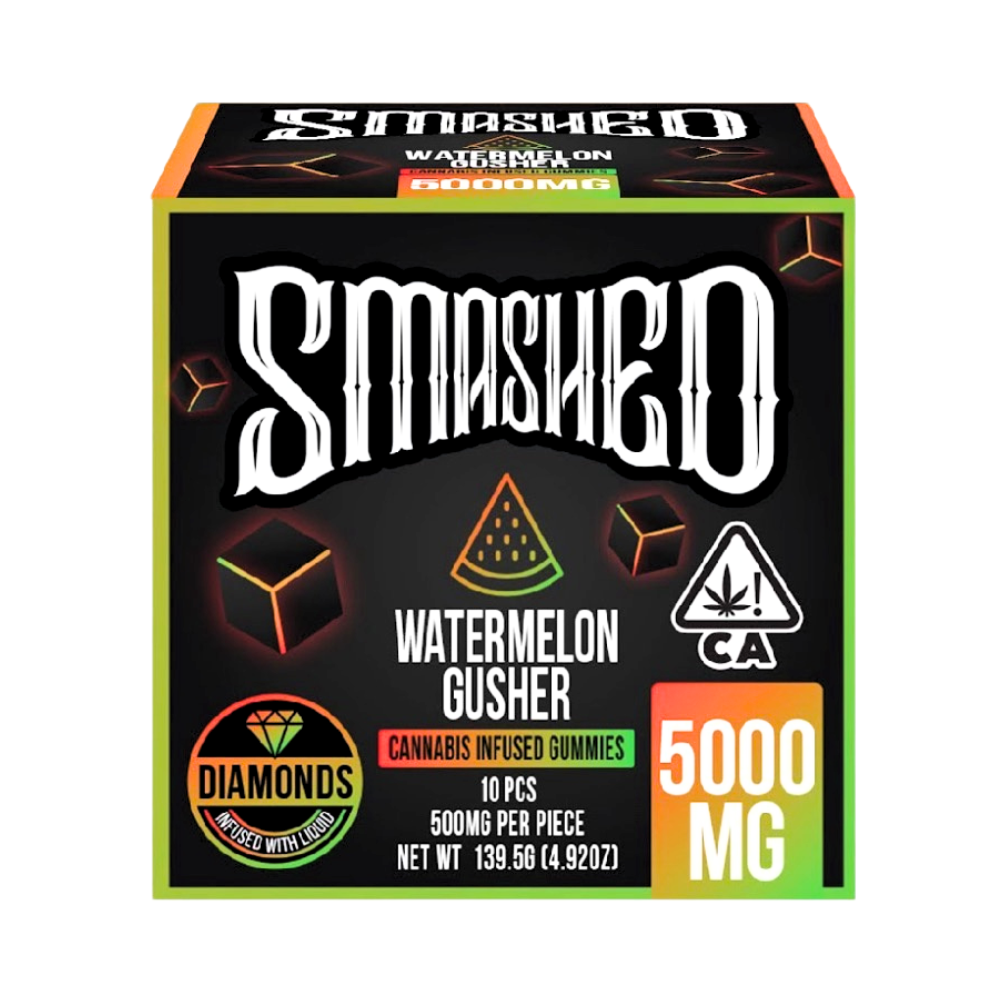 Smashed Liquid Diamond Infused Gummies - 5,000mg