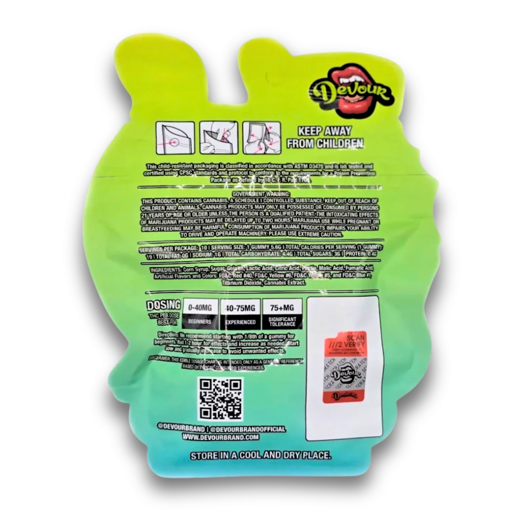 Devour Gummies - 750mg