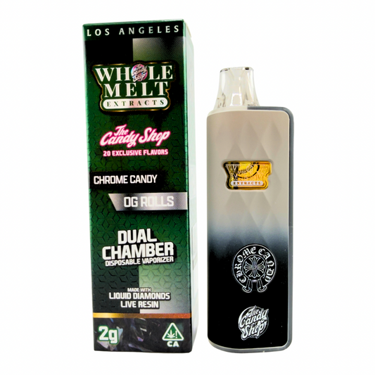 Whole Melt Dual Chamber Live Diamond x Candy Shop Disposable 2G