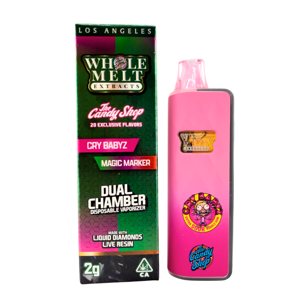 Whole Melt Dual Chamber Live Diamond x Candy Shop Disposable 2G