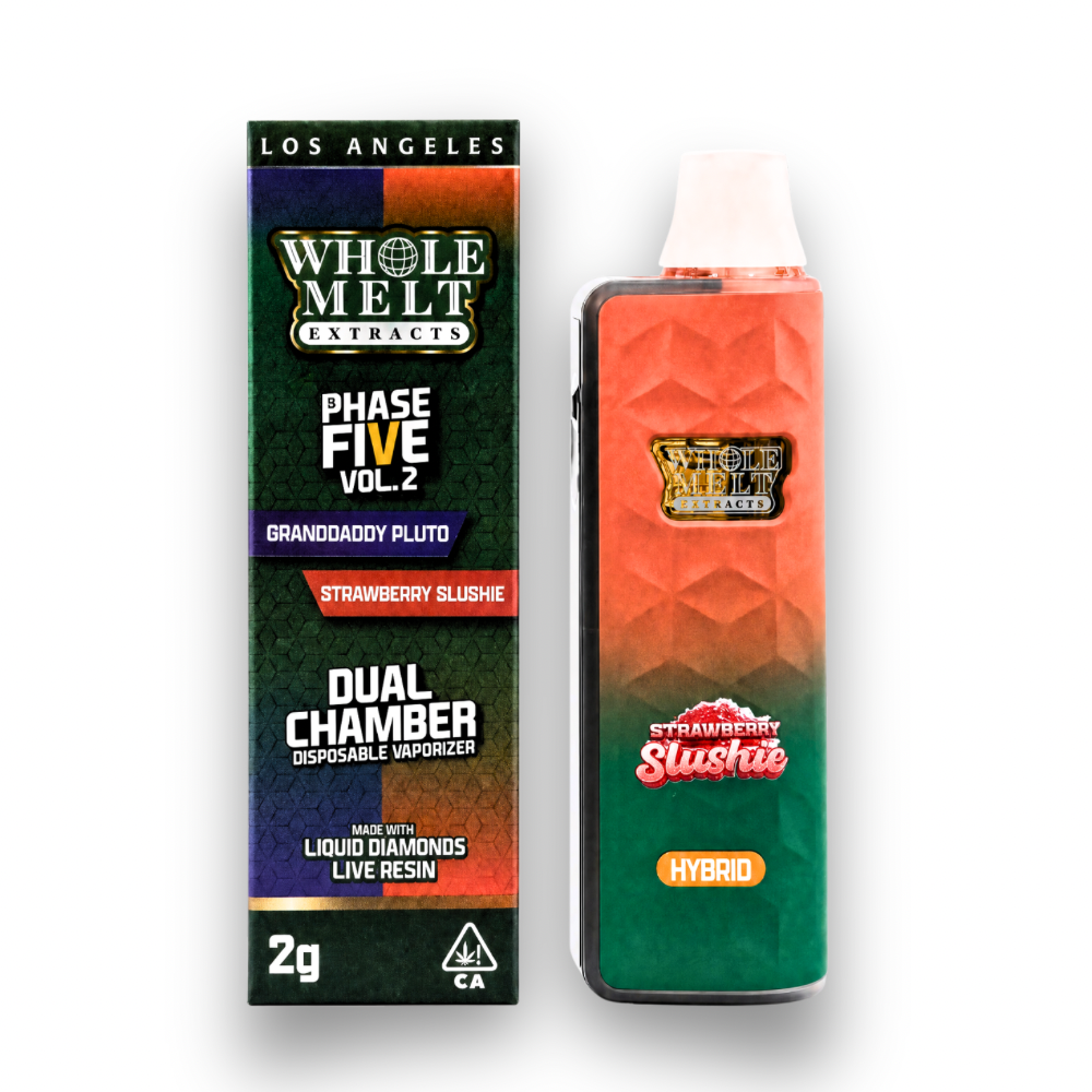 Whole Melt Dual Chamber Phase Five Live Diamond Disposable 2G