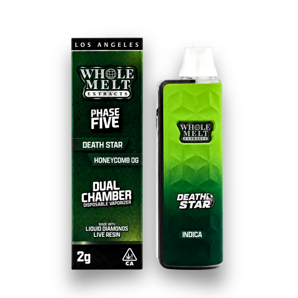 Whole Melt Dual Chamber Phase Five Live Diamond Disposable 2G