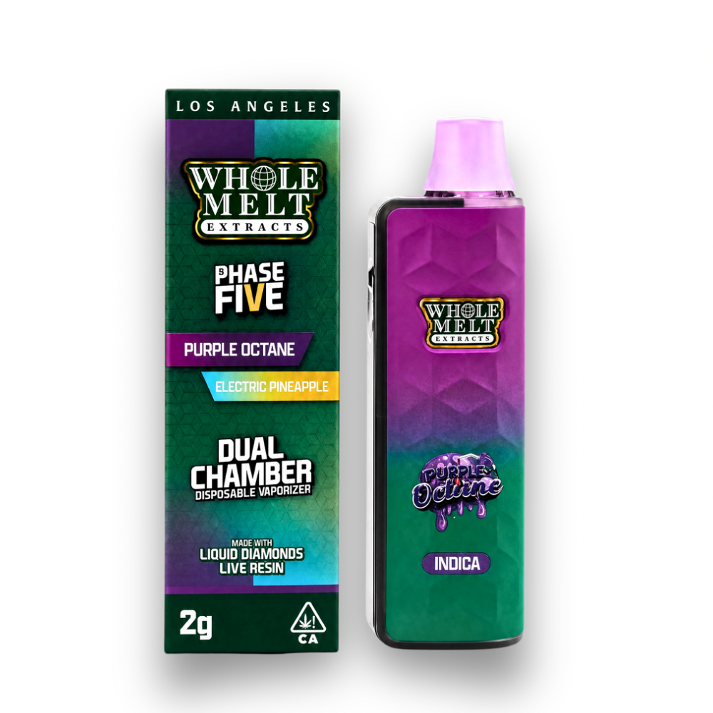 Whole Melt Dual Chamber Phase Five Live Diamond Disposable 2G
