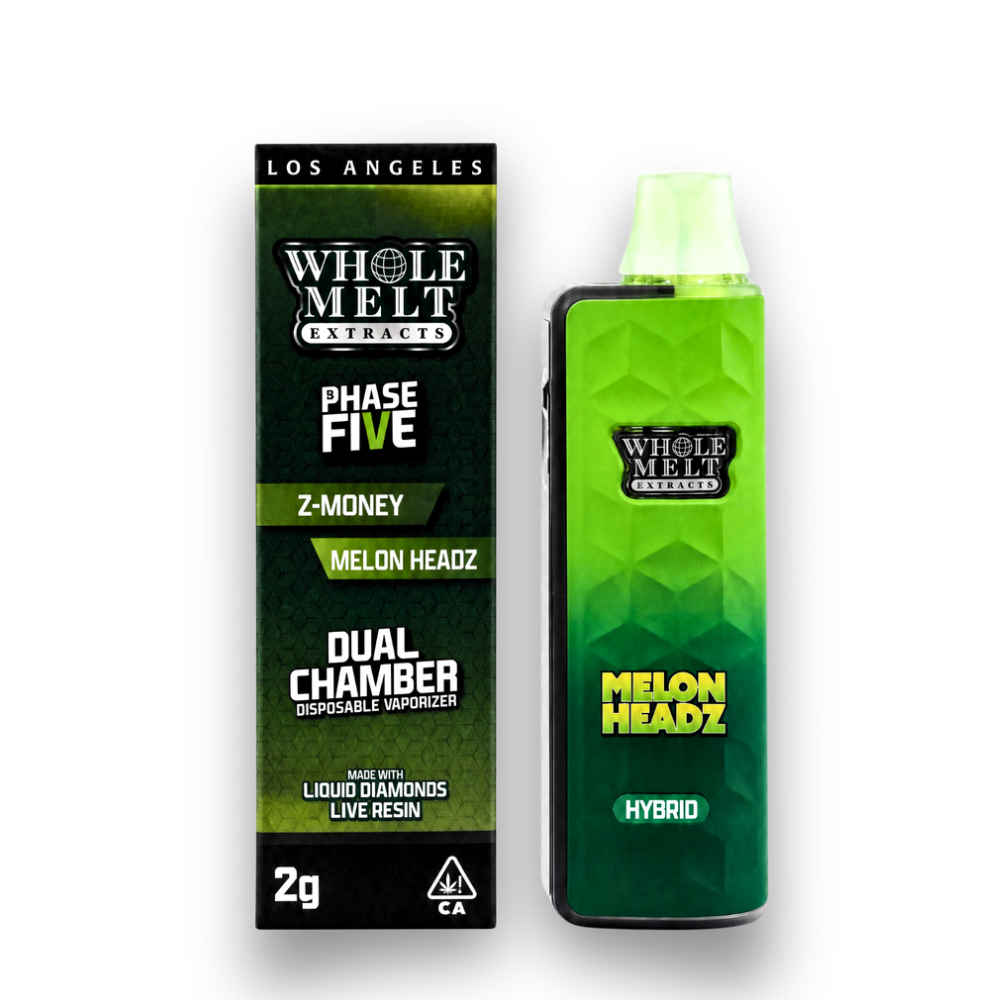 Whole Melt Dual Chamber Phase Five Live Diamond Disposable 2G