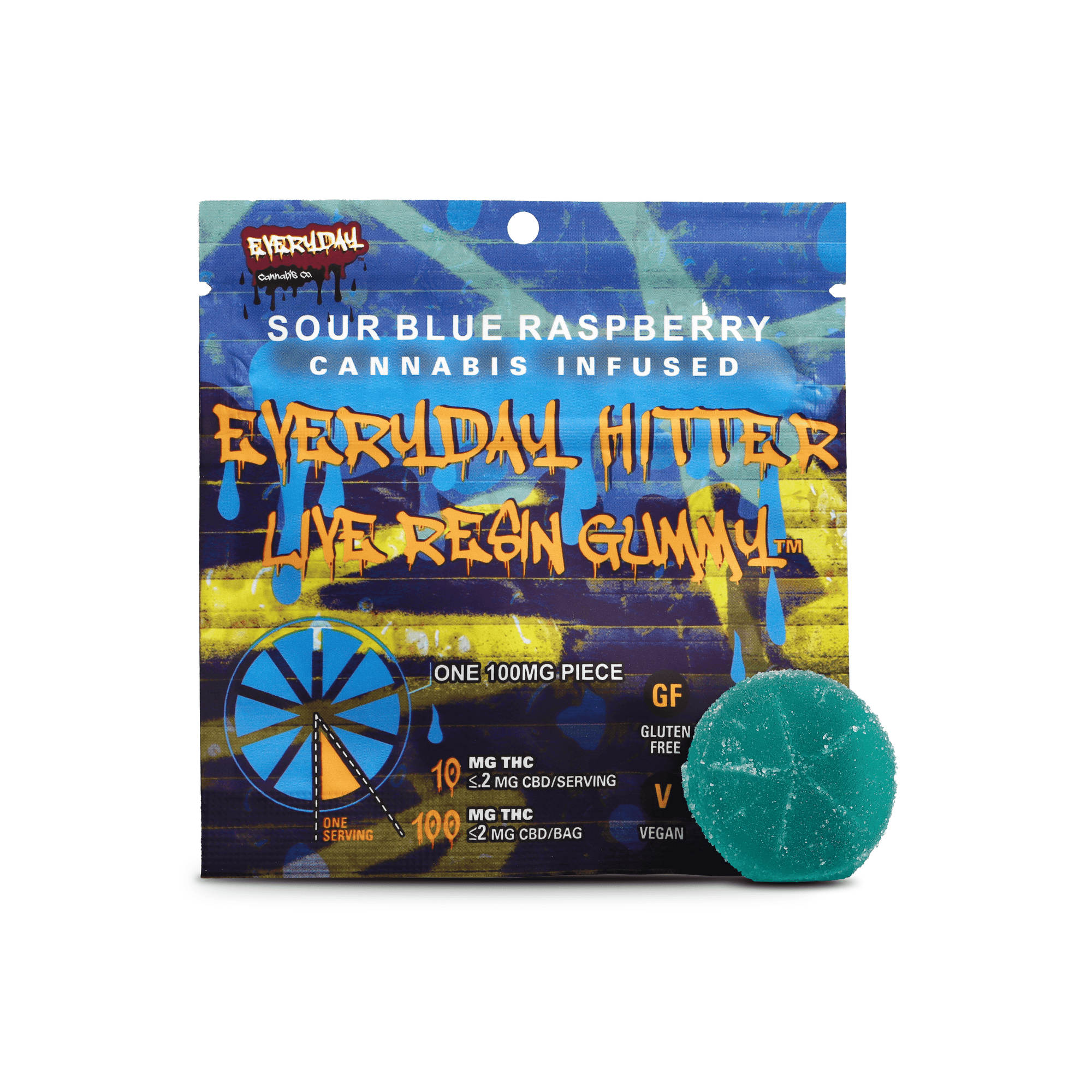 Everyday Hitter Gummy 100mg - Weedz DC - Virginia and DC Delivery