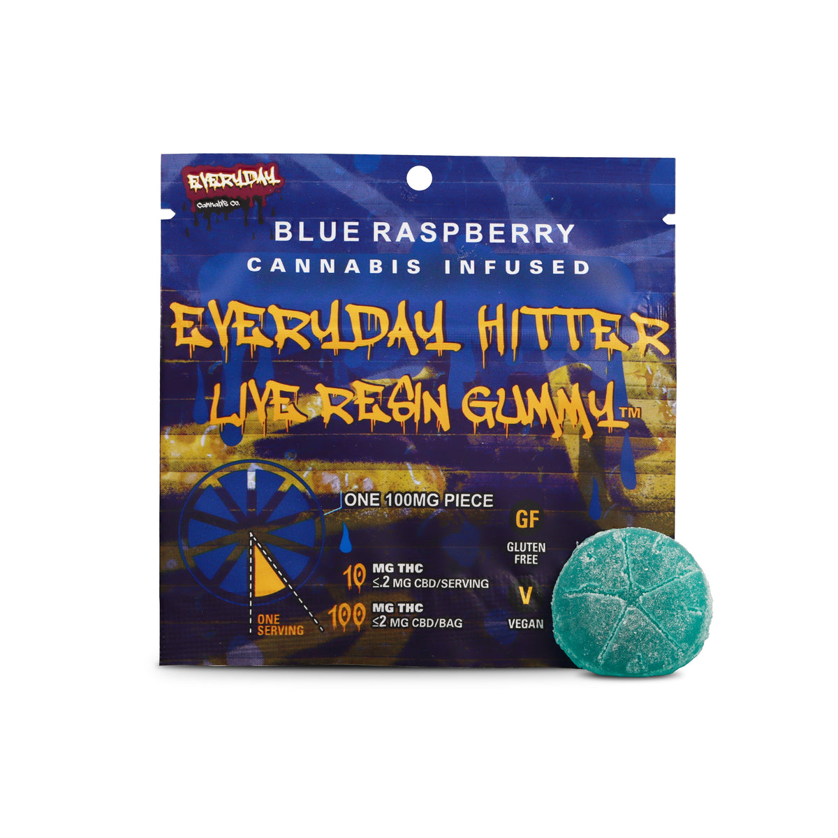 Everyday Hitter Gummy 100mg - Weedz DC - Virginia and DC Delivery