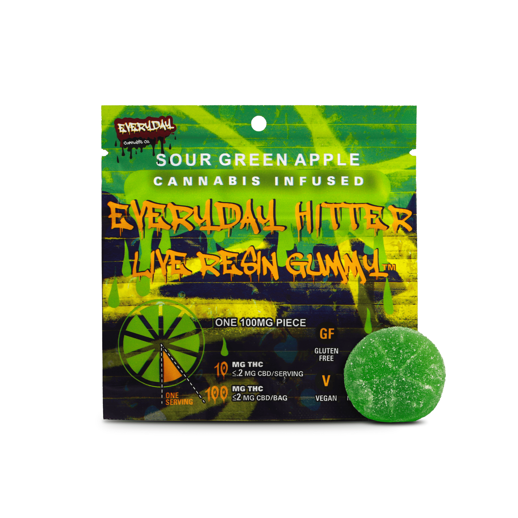 Everyday Hitter Gummy 100mg - Weedz DC - Virginia and DC Delivery