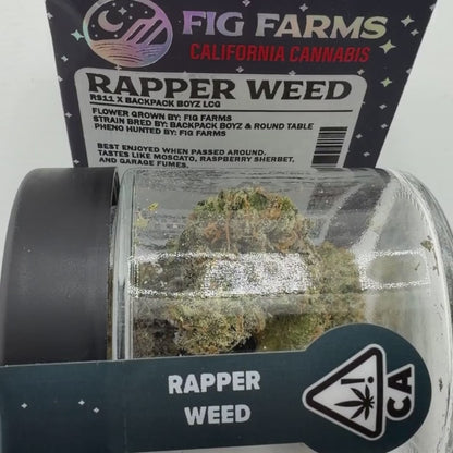 Fig Farms - Rapper Weed - Indica 3.5g