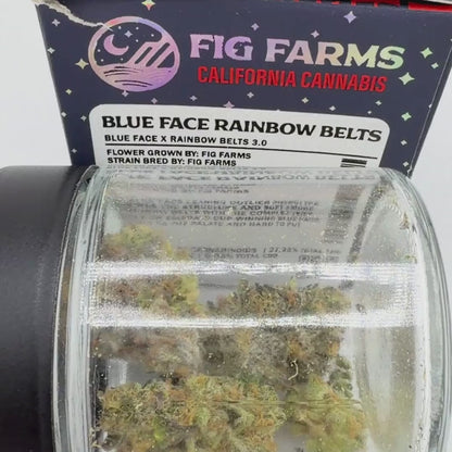 Fig Farms - Blue Face Rainbow Belts - Hybrid 3.5g