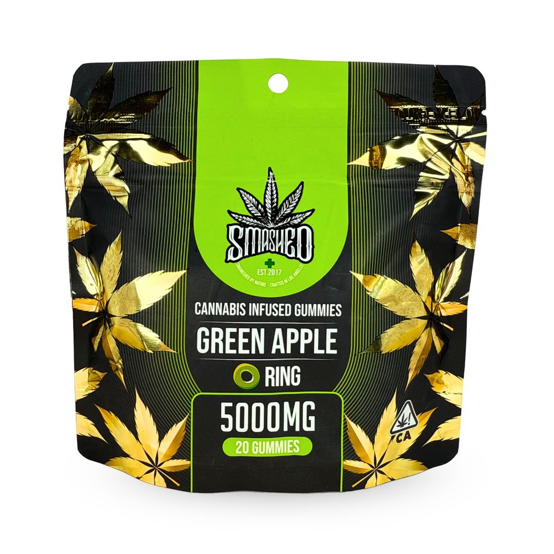 Smashed Infused Gummies - 5,000mg - Weedz DC - Virginia and DC Delivery