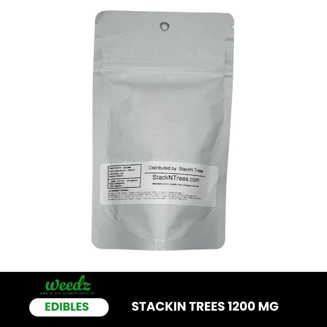 Stack N Trees Gummies 1200 MG