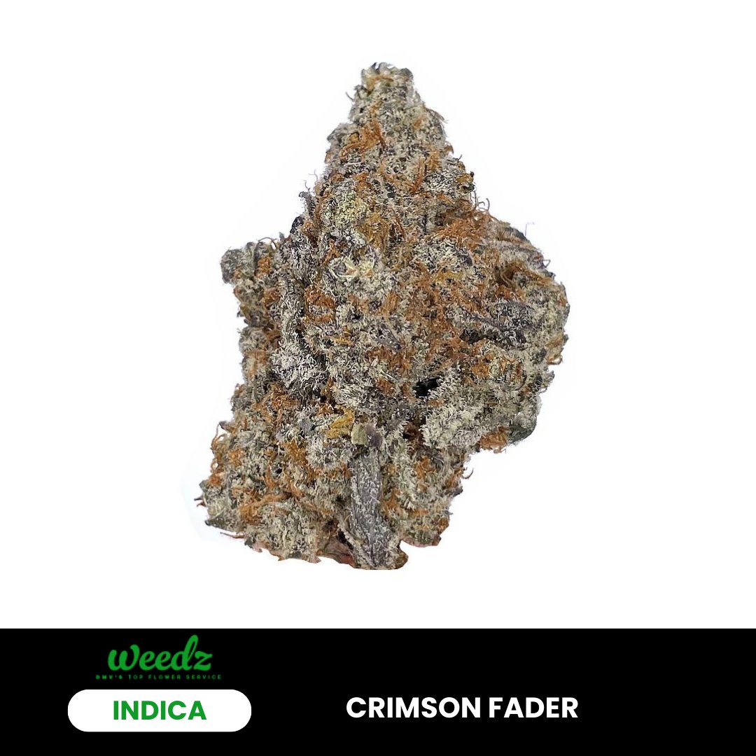 Crimson Fader - Indica (Exotic) - Weedz DC - Virginia and DC Delivery