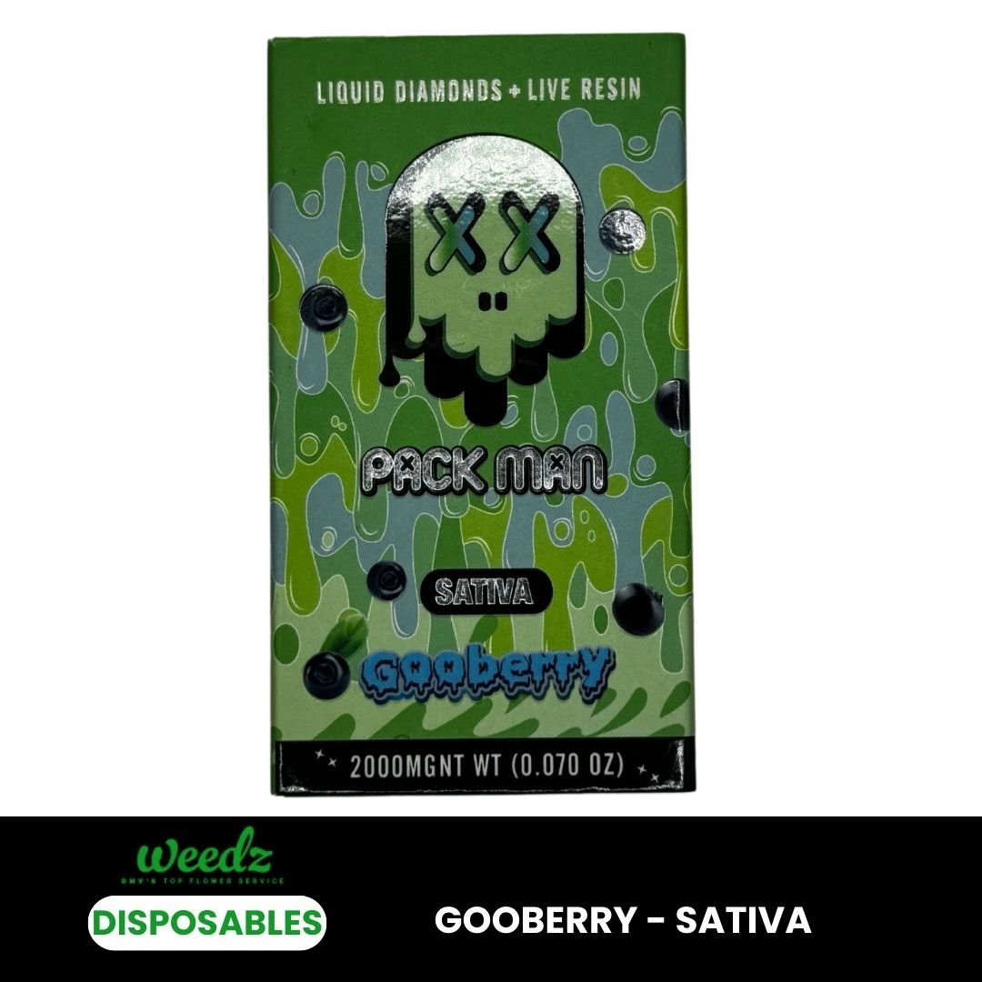 Pack Man Disposables 2000mg - Weedz DC - Virginia and DC Delivery