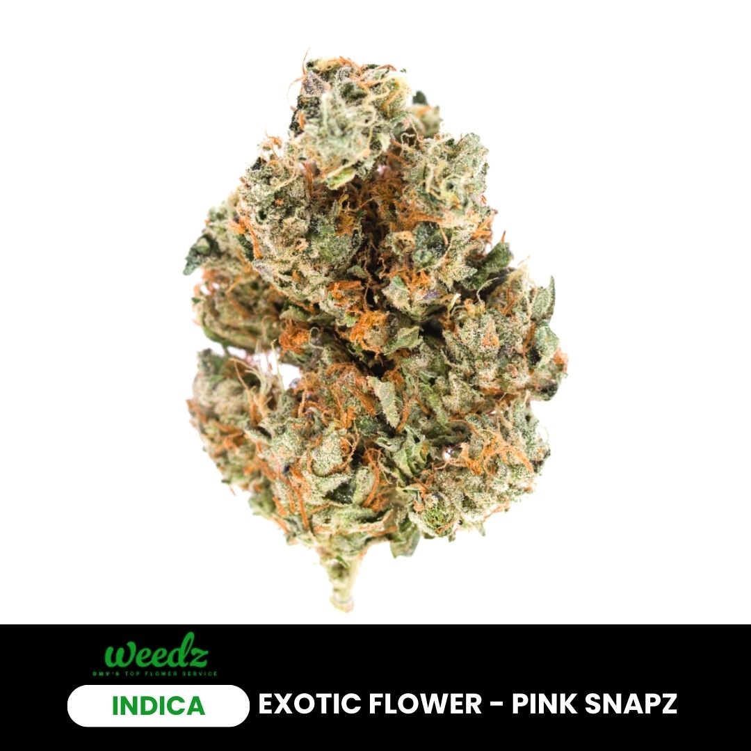 Pink Kush Snap - Indica (Exotic) - Weedz DC - Virginia and DC Delivery