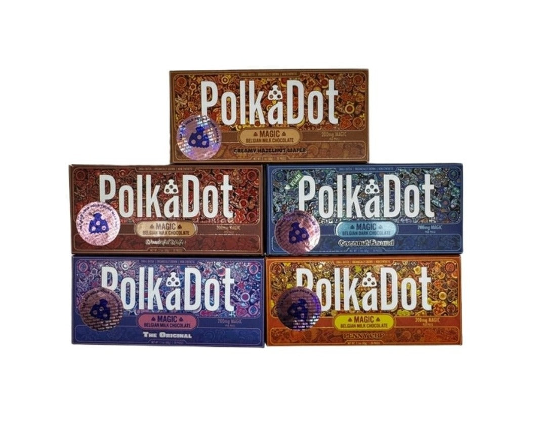 Polka Dot Magic Chocolate Bars - Weedz DC - Virginia and DC Delivery