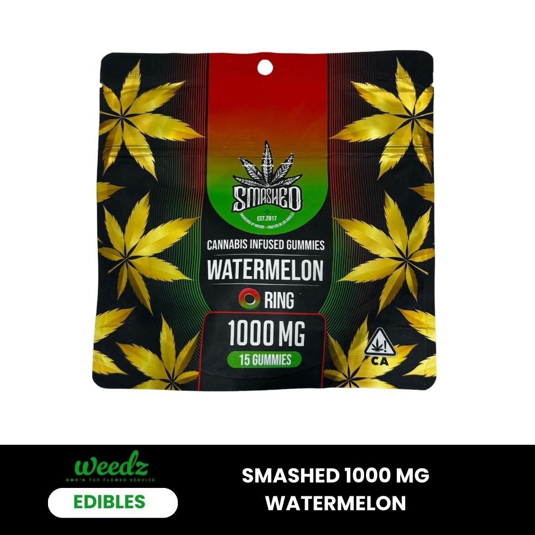 Smashed Gummies 1000 MG - Weedz DC - Virginia and DC Delivery