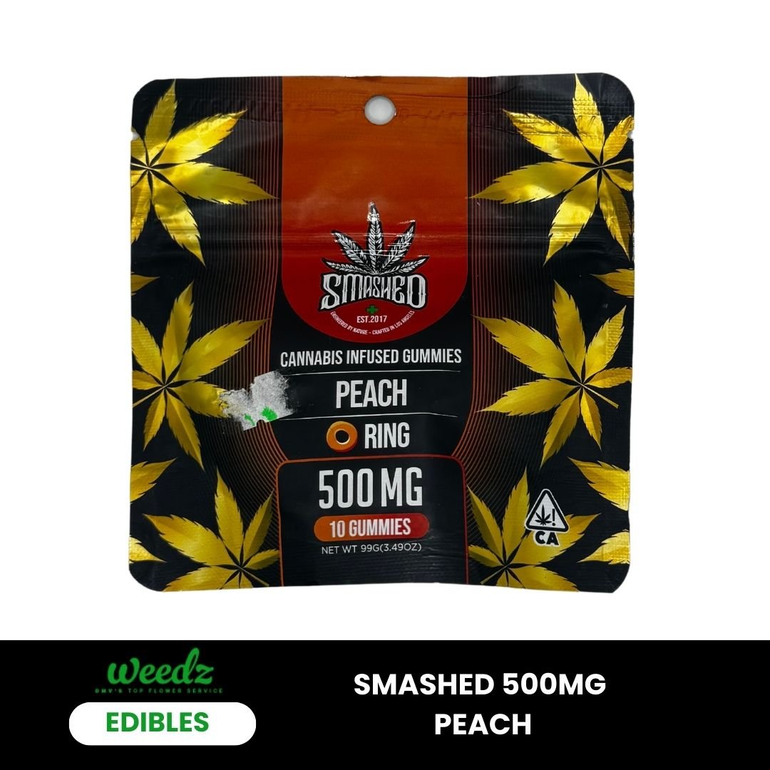 Smashed Gummies 500mg - Weedz DC - Virginia and DC Delivery