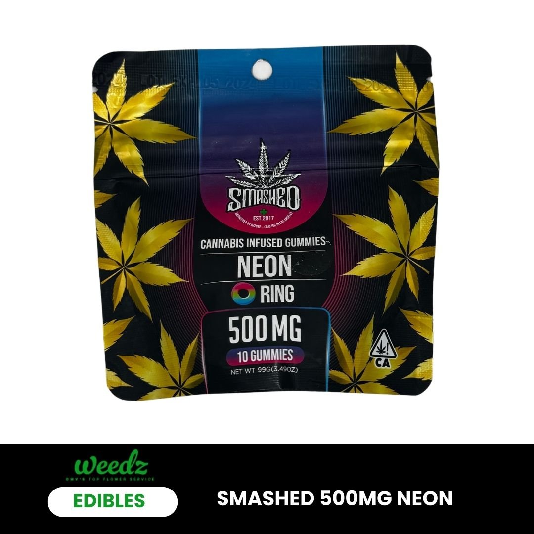 Smashed Gummies 500mg - Weedz DC - Virginia and DC Delivery