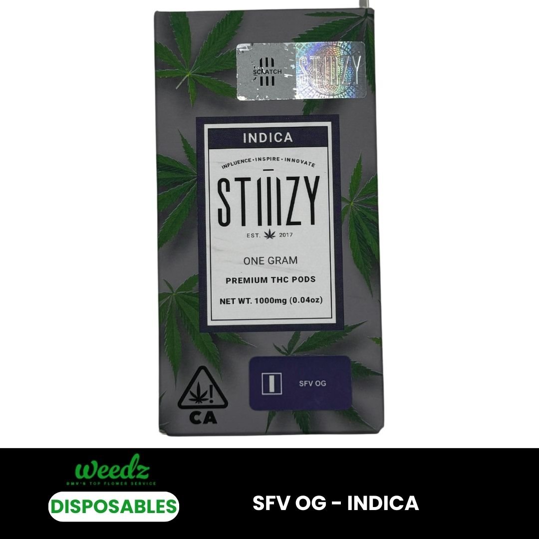 Stiizy THC Pods 1G - Weedz DC - Virginia and DC Delivery